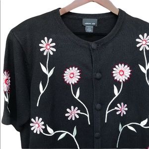 Morgan Cole Floral Cardigan Size M